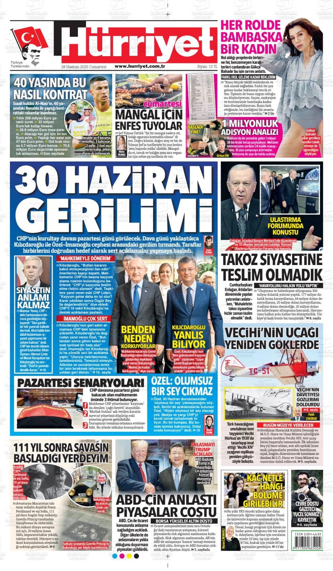 Gazeteler bugün ne yazdı? İşte manşetlerle Türkiye gündemi... 10